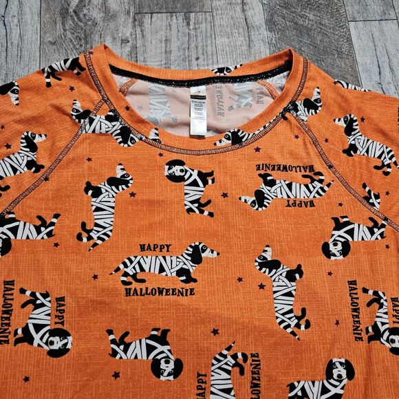 Halloweenie Mummy Nightgown Sleep Shirt Size Small Dog Holiday October Pumpkin - Picture 5 of 8
